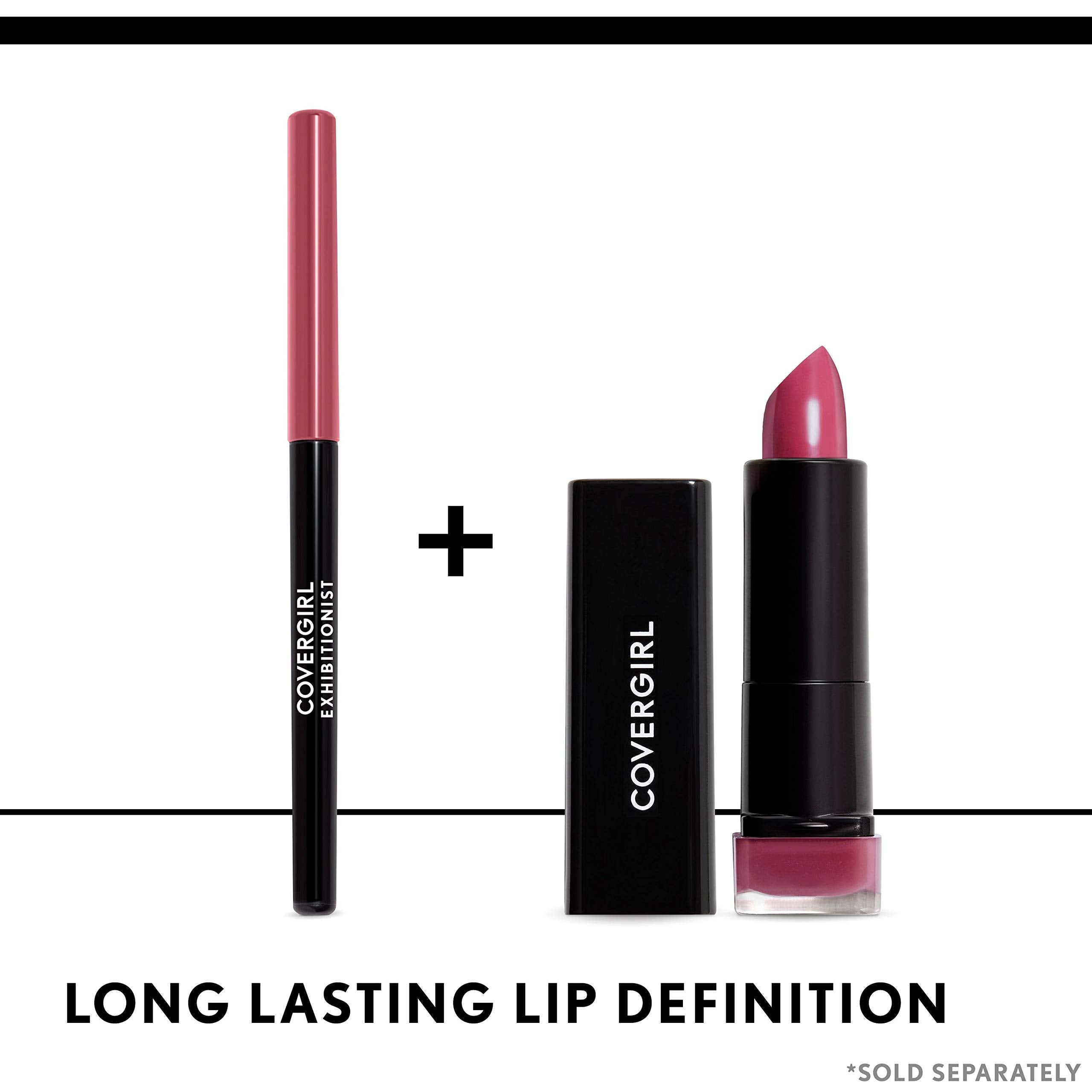 COVERGIRL swatch of Bombshell Pink on arm comparing hue and coverage
