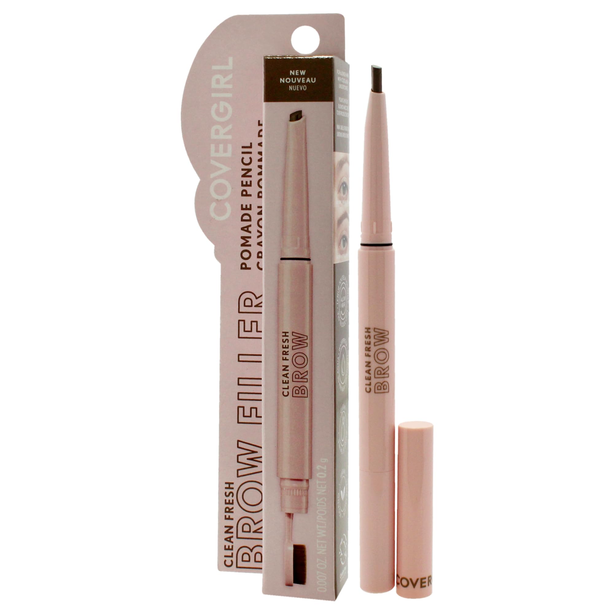 COVERGIRL applying filler to brows for natural definition benefit
