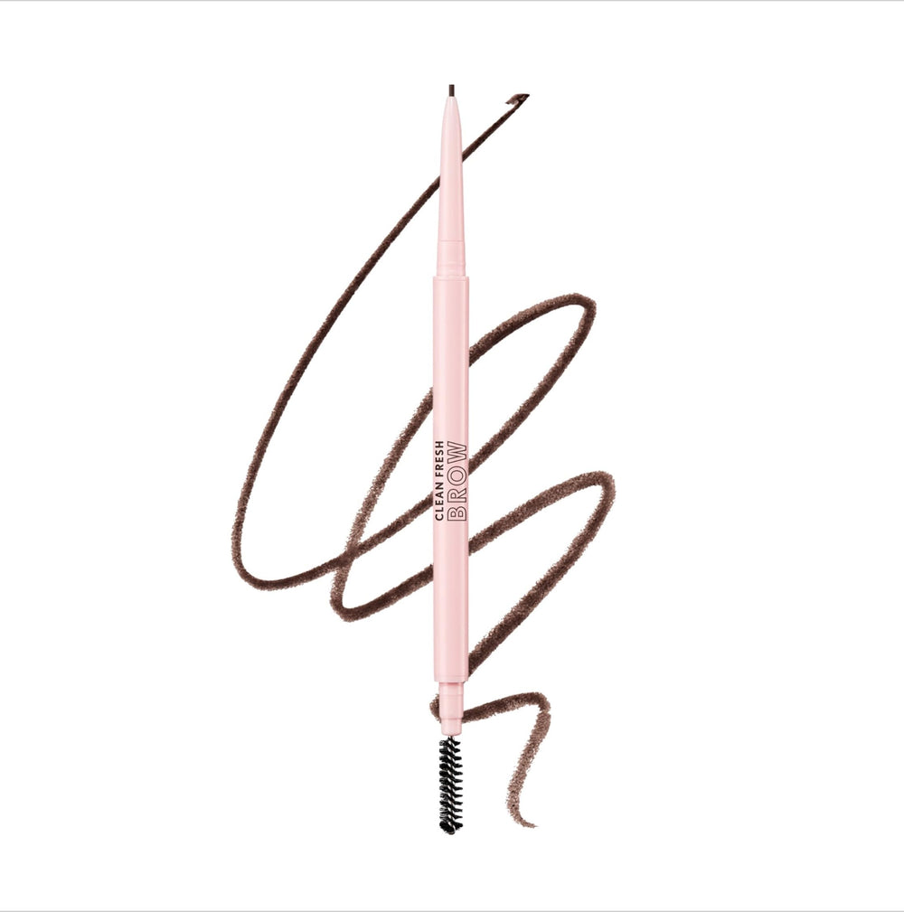 COVERGIRL Clean Fresh Brow Nano front packaging showing slim pencil, easy use