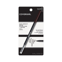 COVERGIRL single-stroke swatch on skin, demonstrates fine definition