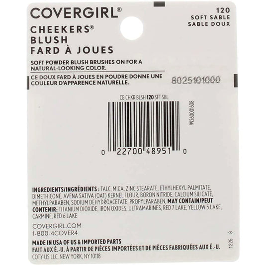 COVERGIRL swatch on skin demonstrating blendable texture and natural color