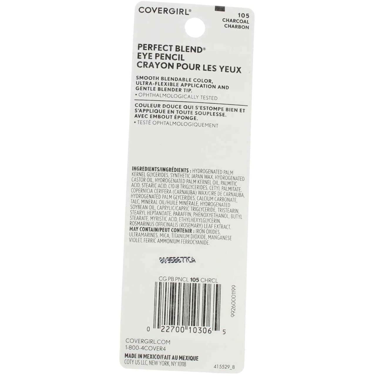 COVERGIRL blending tip detail demonstrating easy smudging and soft edges