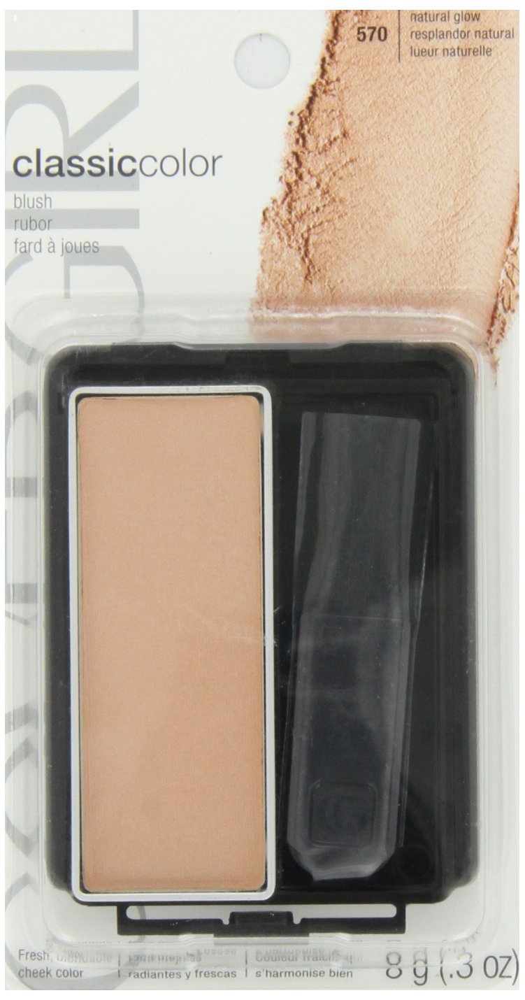 COVERGIRL compact front view showing N570 shade and payoff
