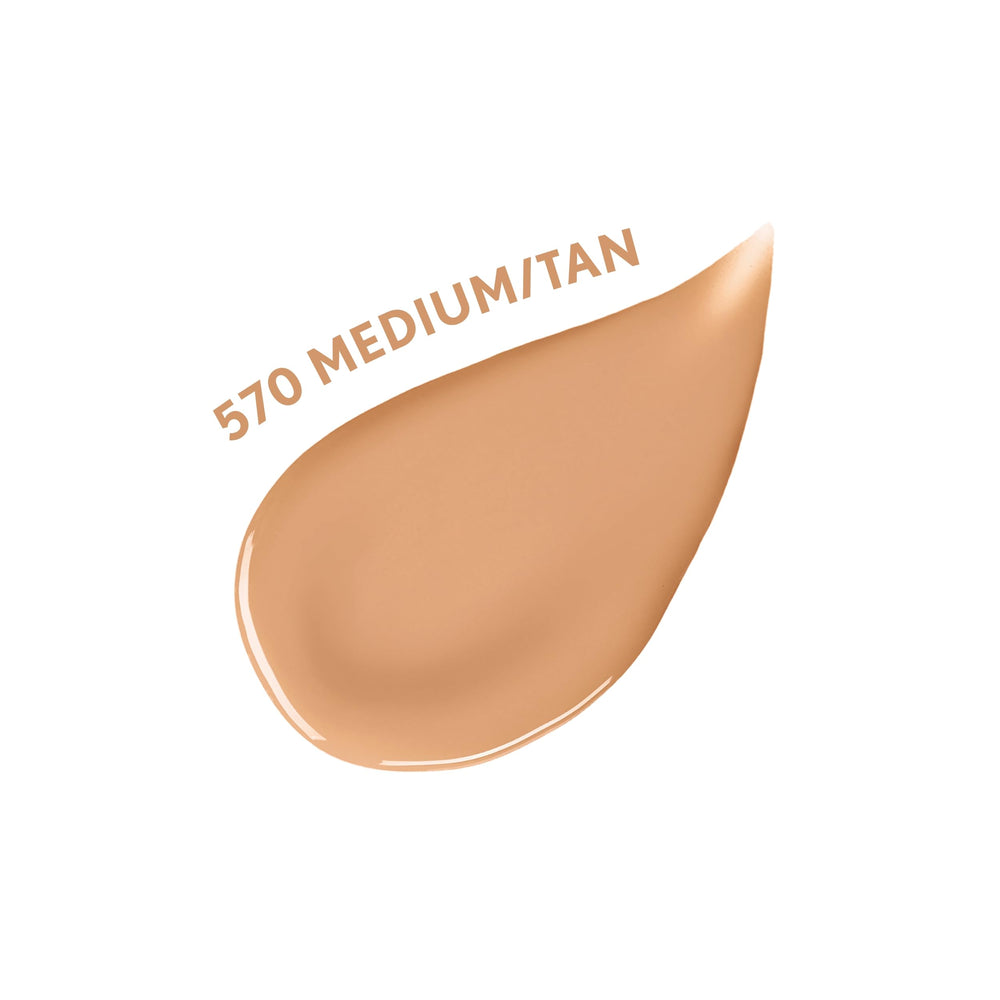 COVERGIRL close-up of liquid texture demonstrating blendability