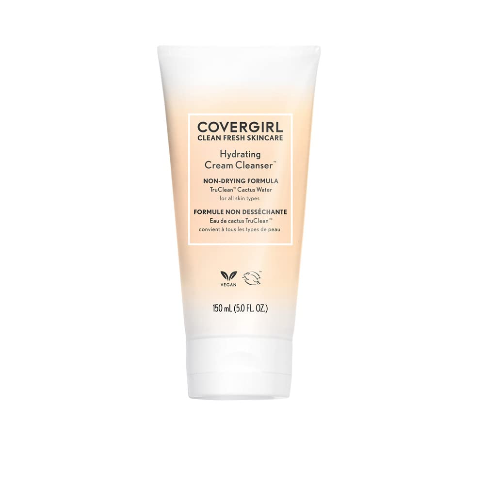 COVERGIRL front packaging showing bottle and branding, displays product clarity and trust