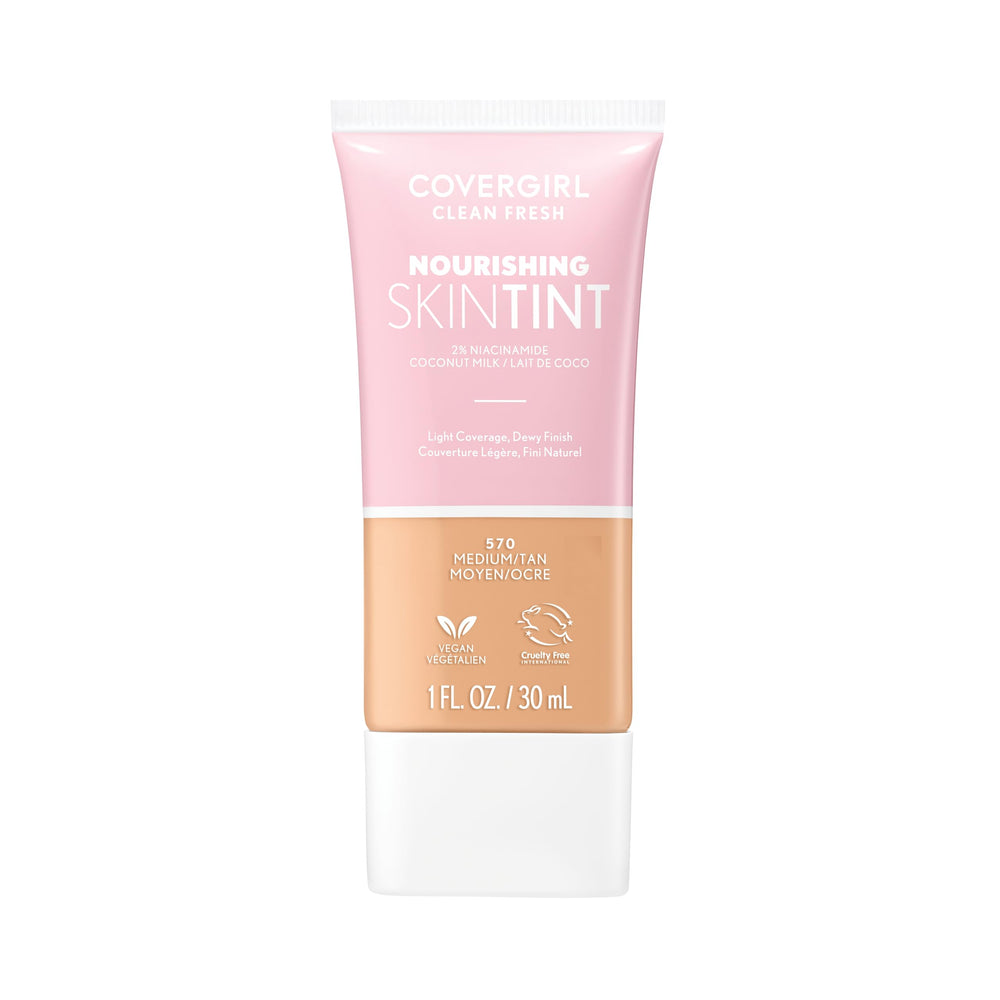 COVERGIRL front packaging showing product and dewy promise
