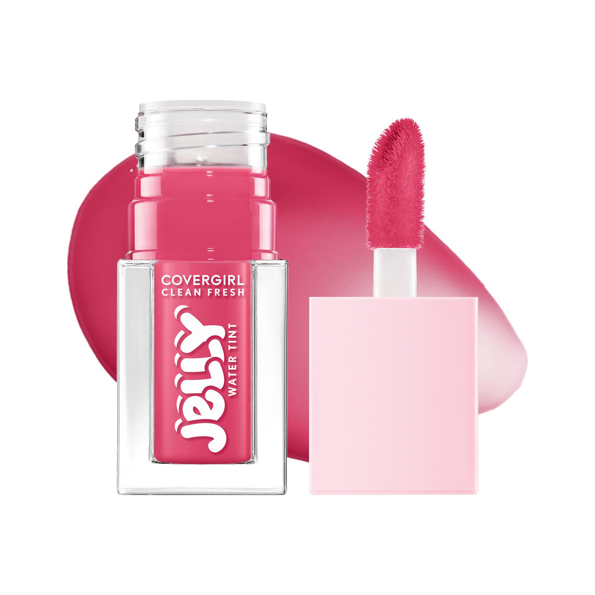 COVERGIRL front packaging showing shade Raspberry Drops and benefits