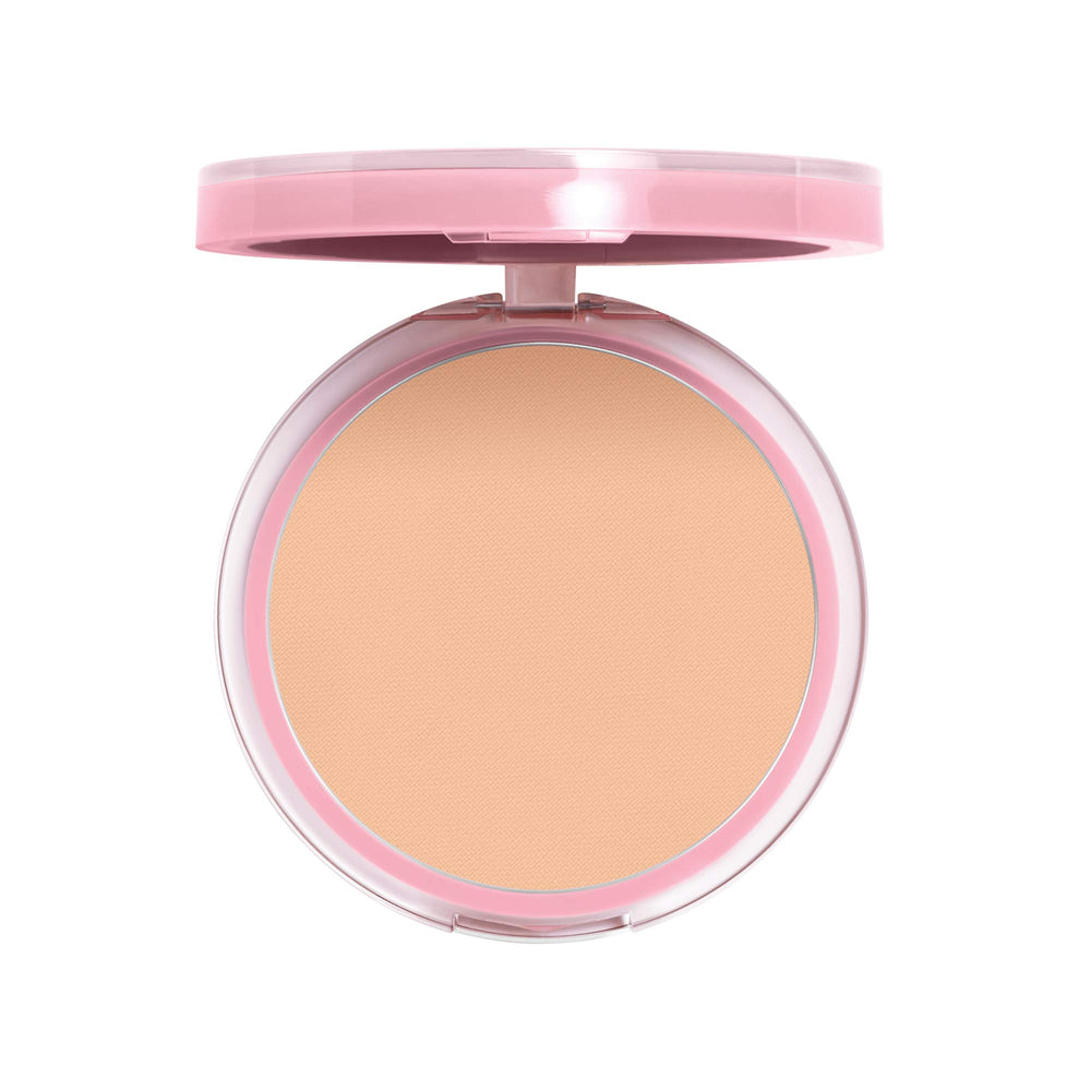 COVERGIRL powder open with vegan foam puff for easy, mess-free application on the go