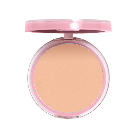 COVERGIRL powder open with vegan foam puff for easy, mess-free application on the go