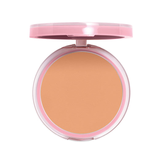 COVERGIRL close-up of powder texture displaying fine, mattifying finish for oil control