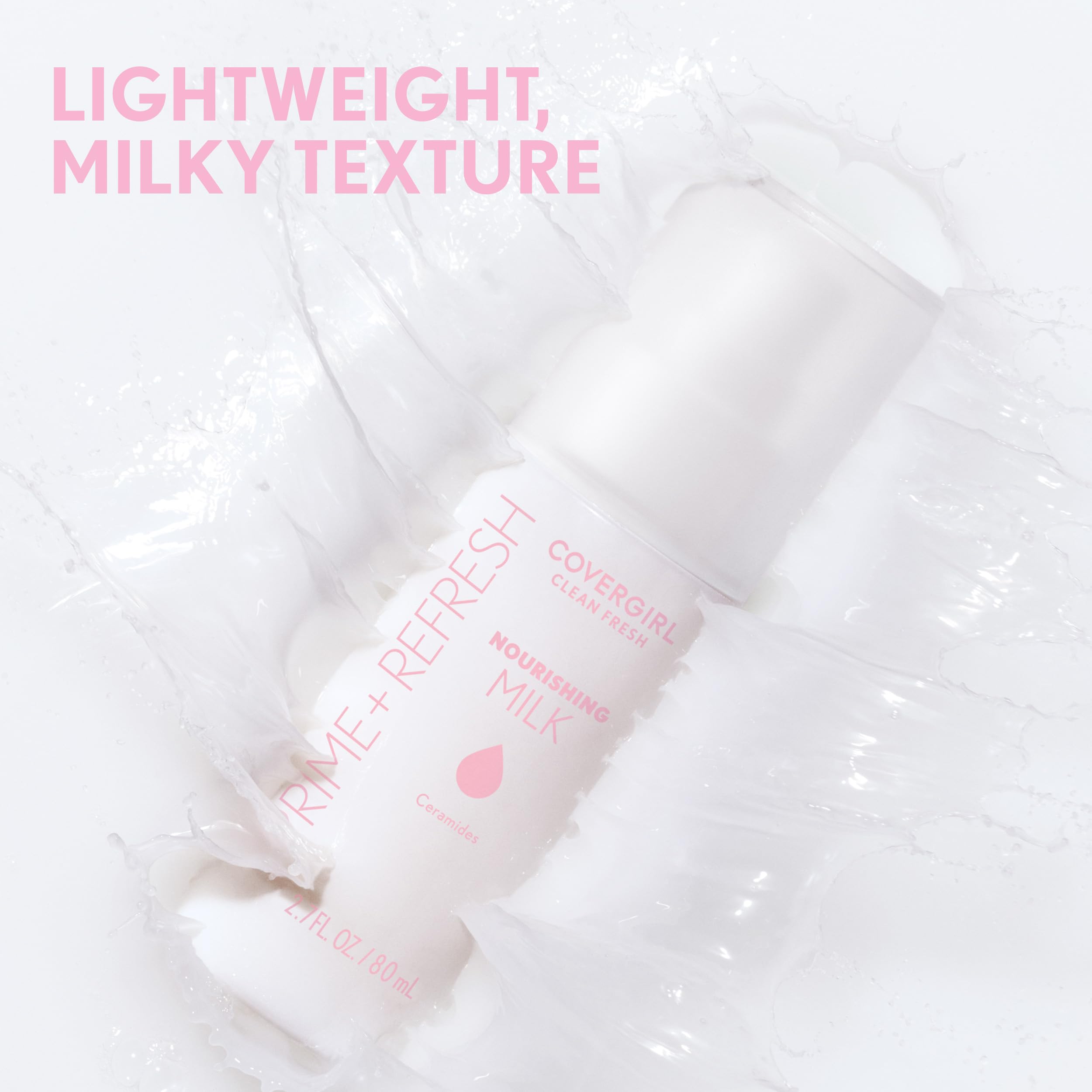 COVERGIRL used during makeup application to create a smooth dewy base and priming benefit