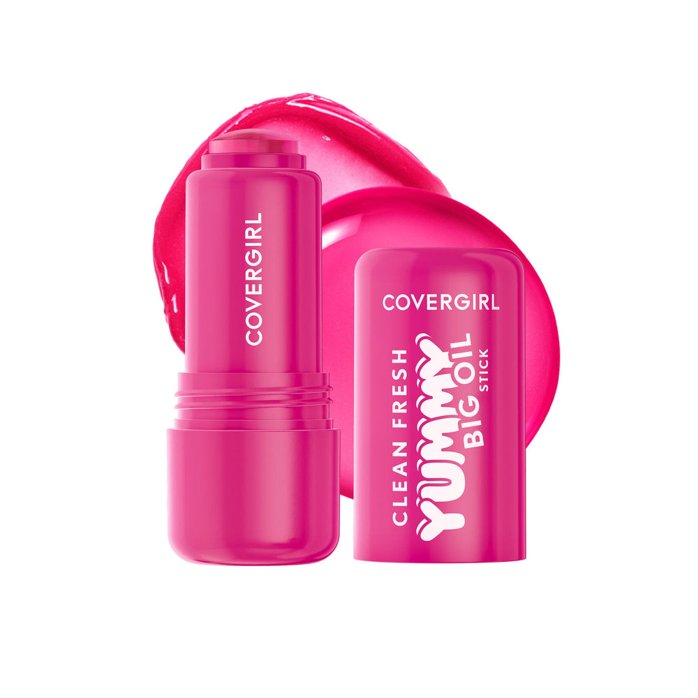 COVERGIRL front packaging of the oil stick showing shade and finish, easy identification