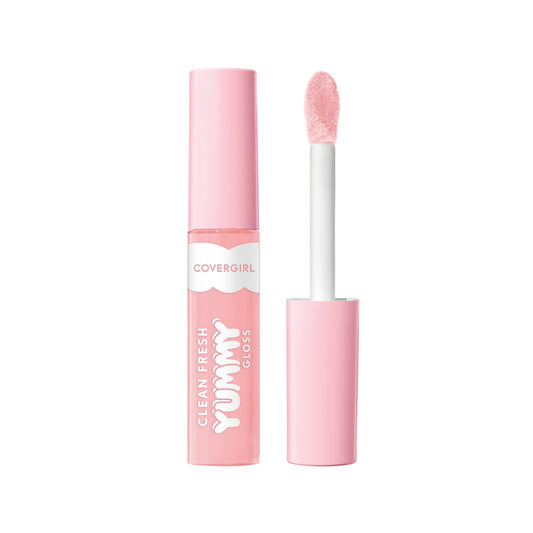 COVERGIRL gloss front view showing tube and shade, offers glossy finish