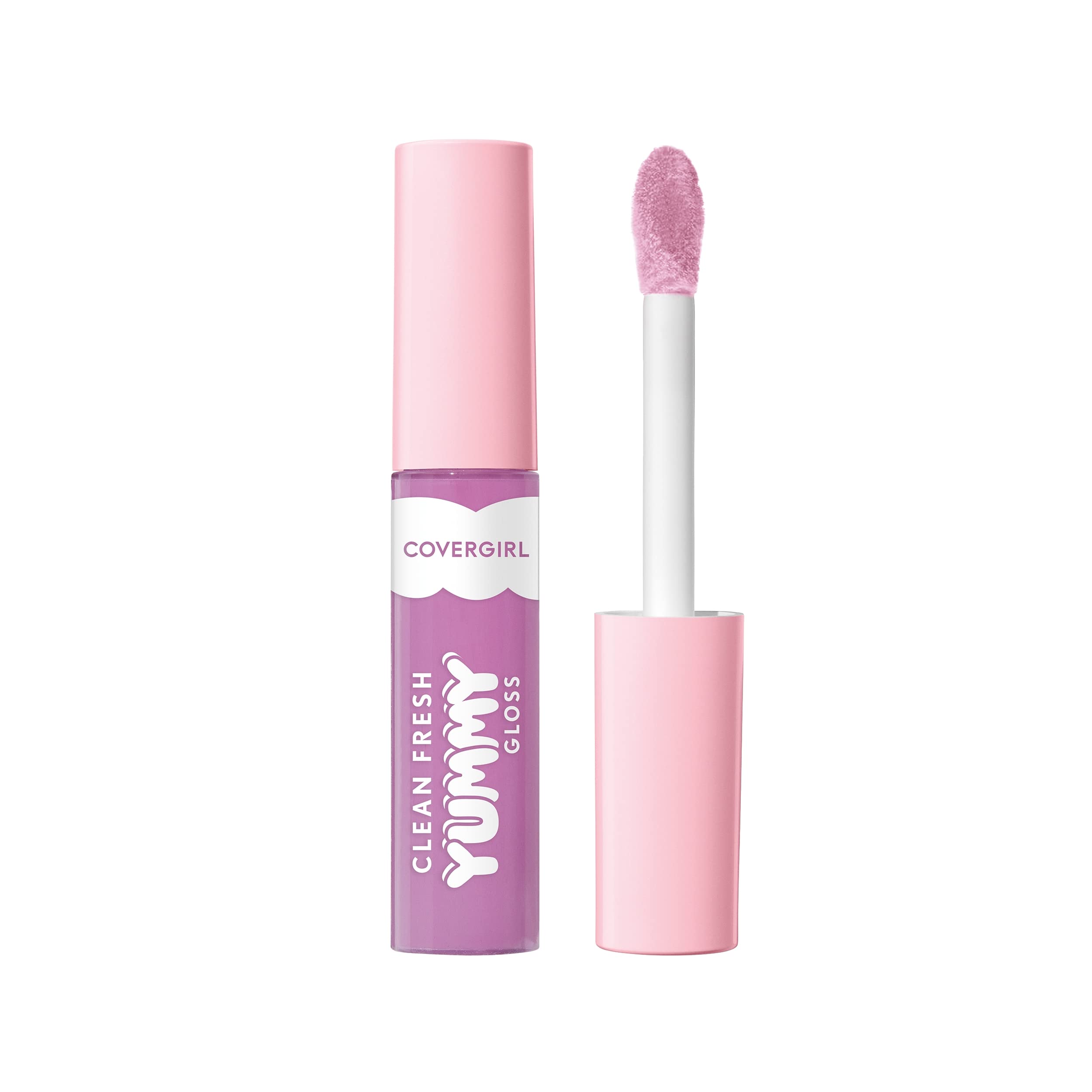 COVERGIRL gloss front tube showing label and sleek packaging benefit: easy identification