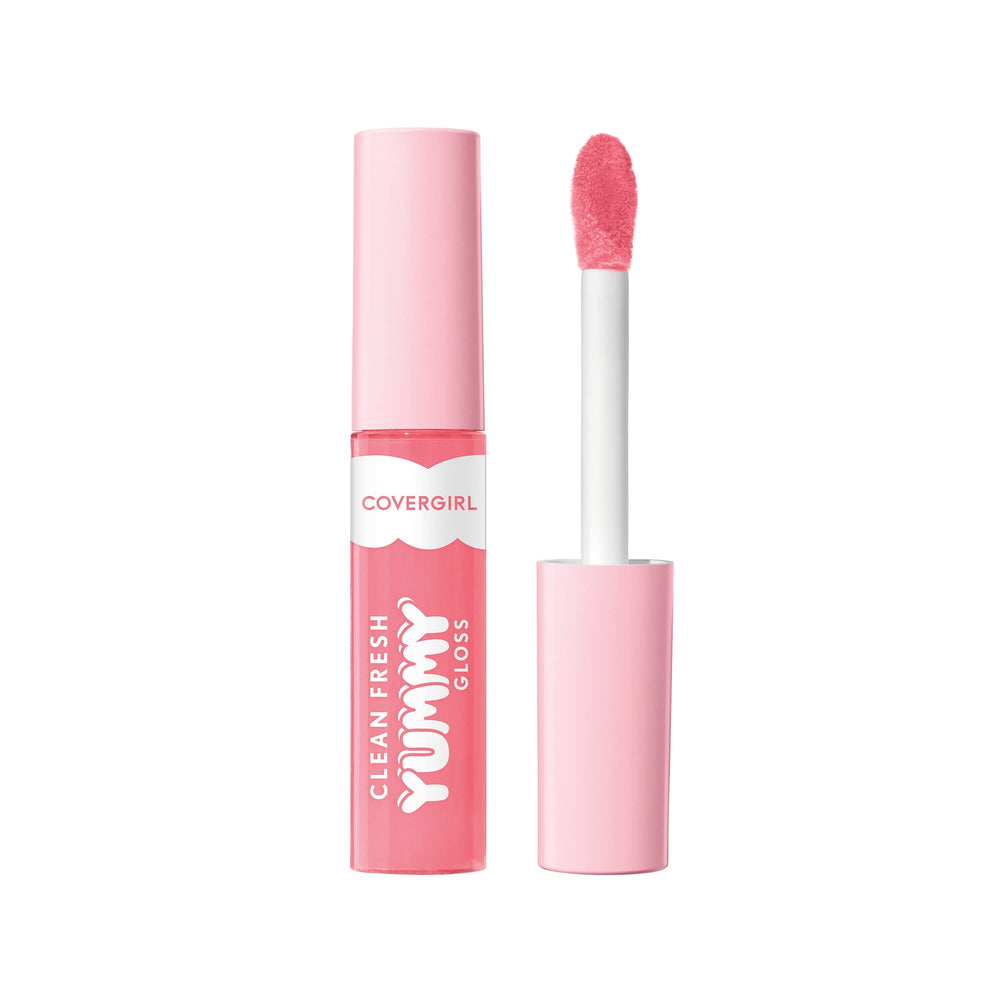 COVERGIRL front tube showing shade 500 Havana Good Time and glossy finish benefit