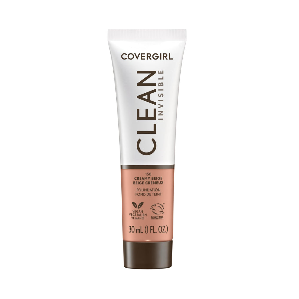 COVERGIRL tube front view showing clean packaging and easy-squeeze benefit