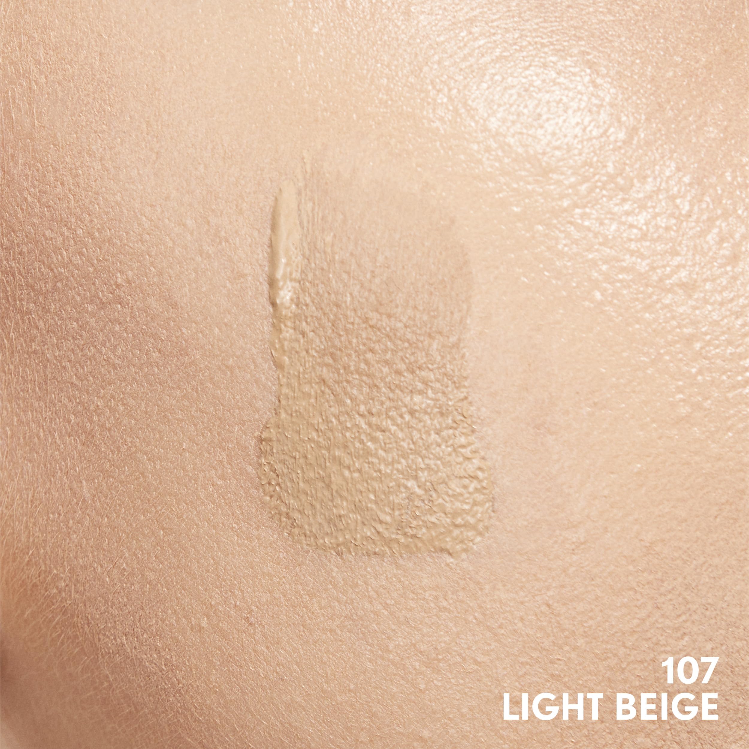 COVERGIRL swatch on arm demonstrates Light Beige shade and blendability
