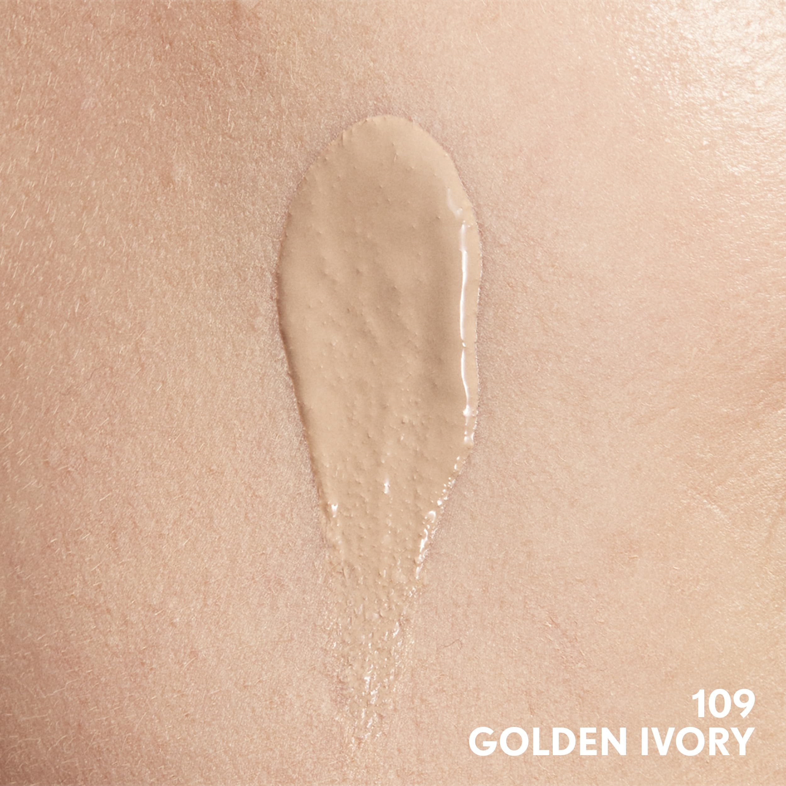 COVERGIRL foundation texture swirl showing smooth blendable formula and glow benefit