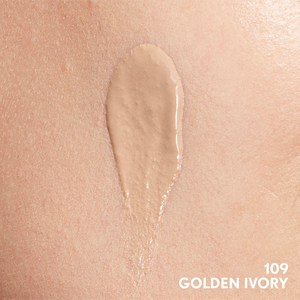 COVERGIRL foundation texture swirl showing smooth blendable formula and glow benefit
