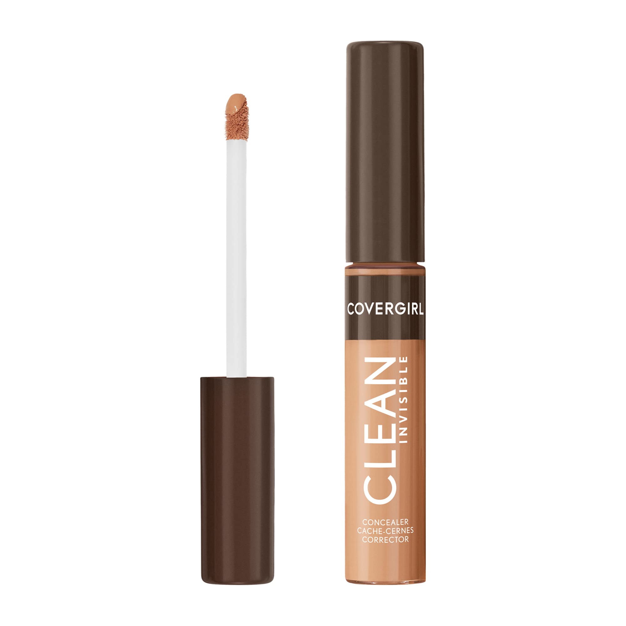 COVERGIRL front view of concealer tube showing shade and branding for easy selection