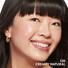 COVERGIRL lifestyle portrait in daylight showing natural-looking, skin-like finish benefit