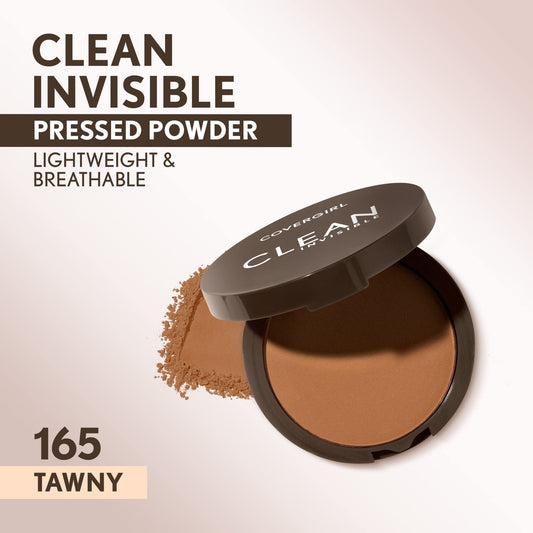 COVERGIRL close-up powder texture highlighting fine milled finish for smooth application