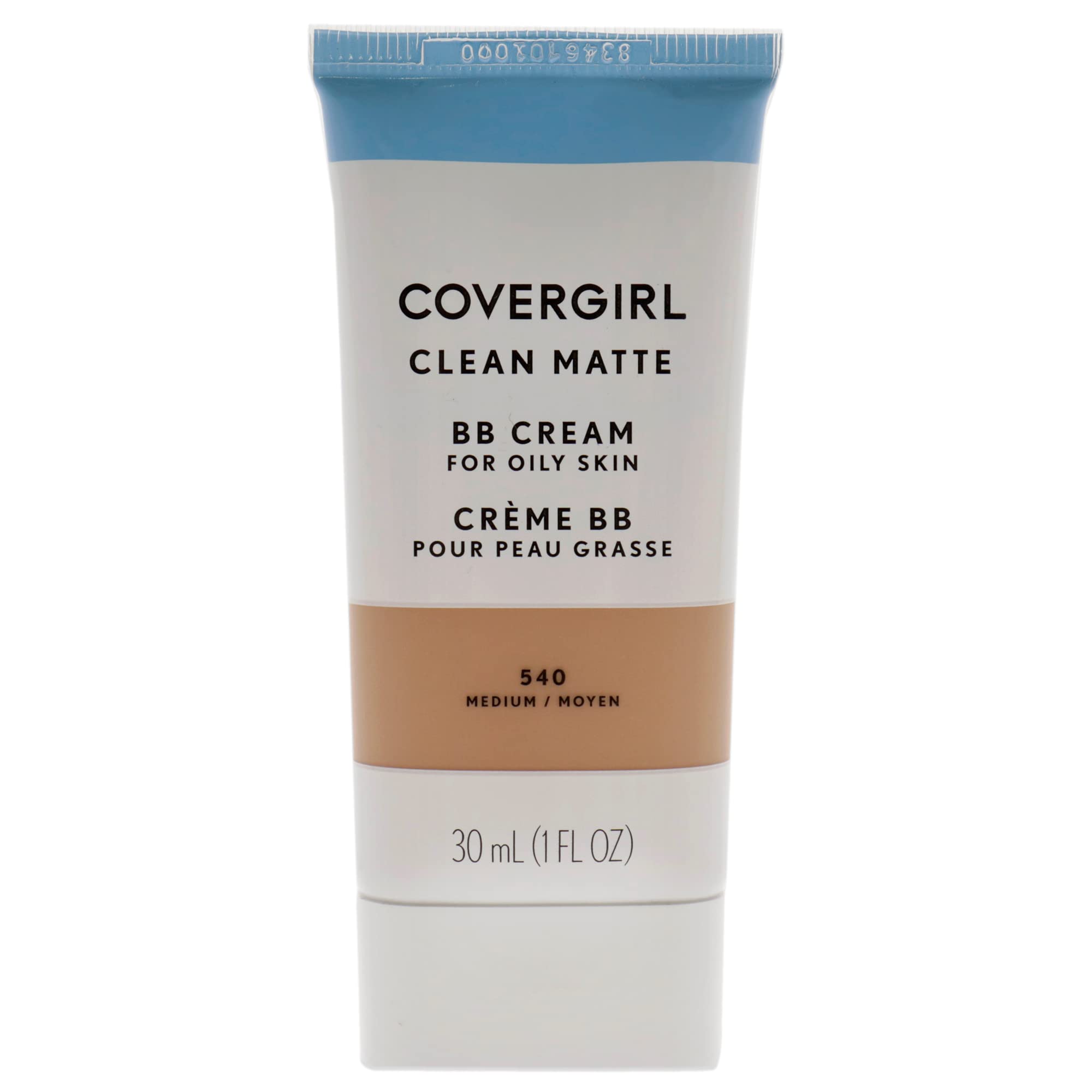 COVERGIRL front packaging showing product and shade, clear identification and easy selection