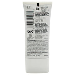 COVERGIRL cream texture swatch showing smooth matte blendability for even coverage