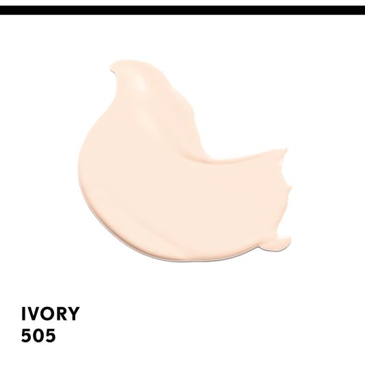 COVERGIRL pump detail demonstrating controlled product dispensing and mess-free use
