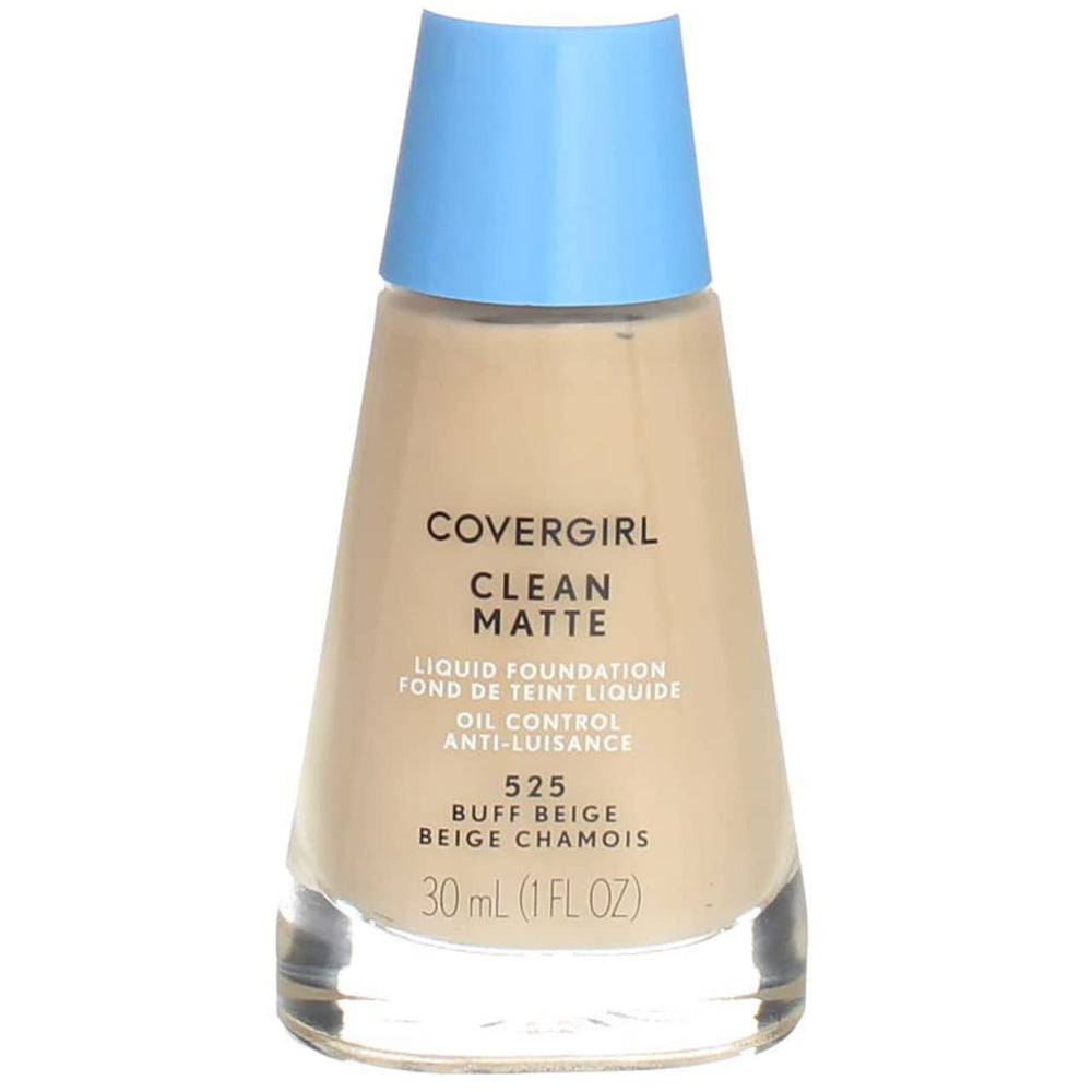 COVERGIRL pump and cap detail for controlled dispense and no-mess use