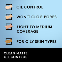 COVERGIRL close-up texture showing smooth matte finish benefit