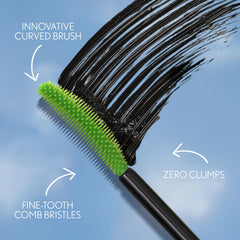 Covergirl clump crusher brush closeup highlighting bristle design for clump control