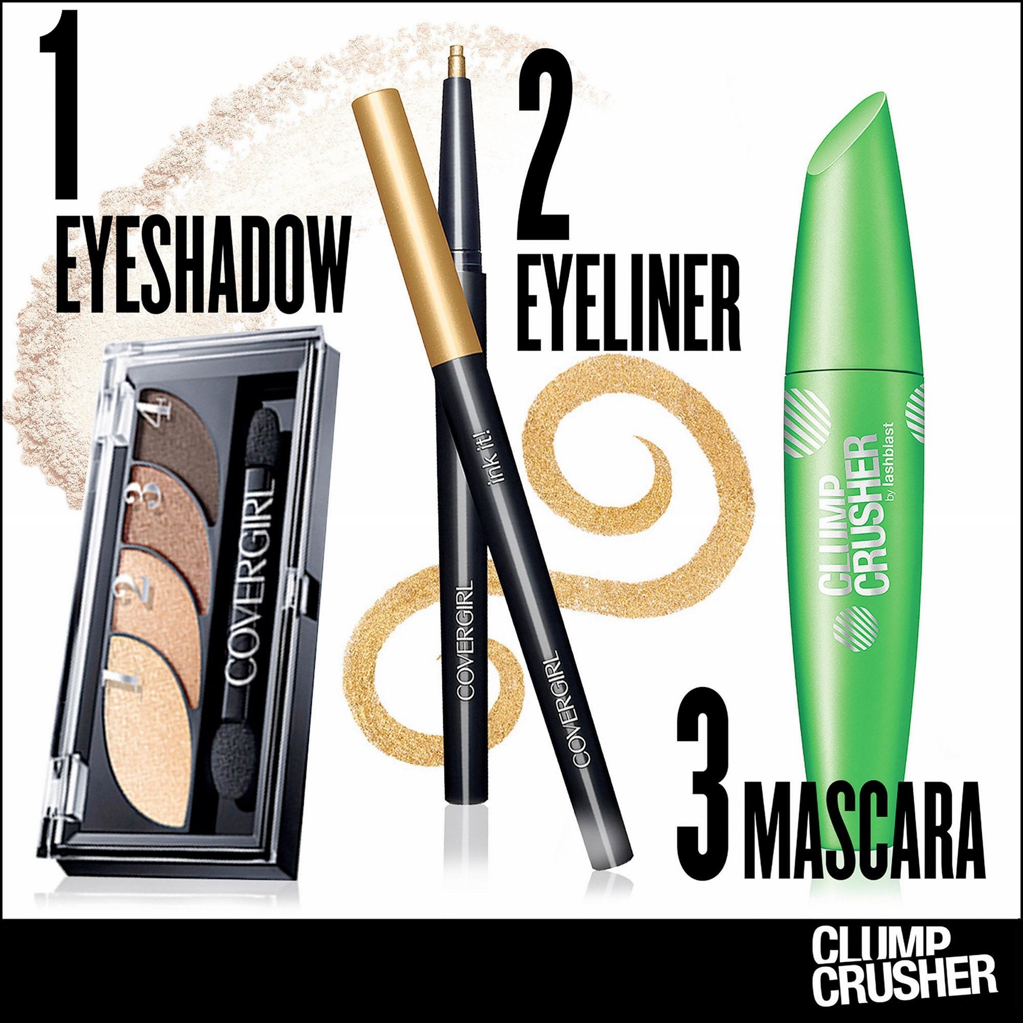 COVERGIRL label and ingredients view showing product info and usage guidance