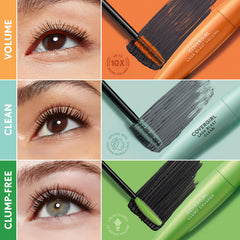 COVERGIRL model wearing mascara highlighting natural yet fuller lashes for everyday style