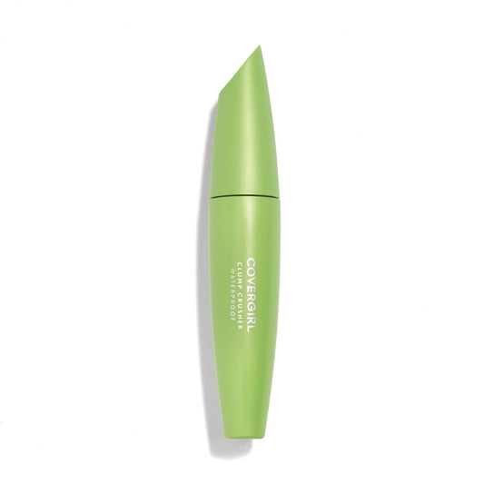 COVERGIRL dual-sided brush close-up showing comb and volumizing side benefits