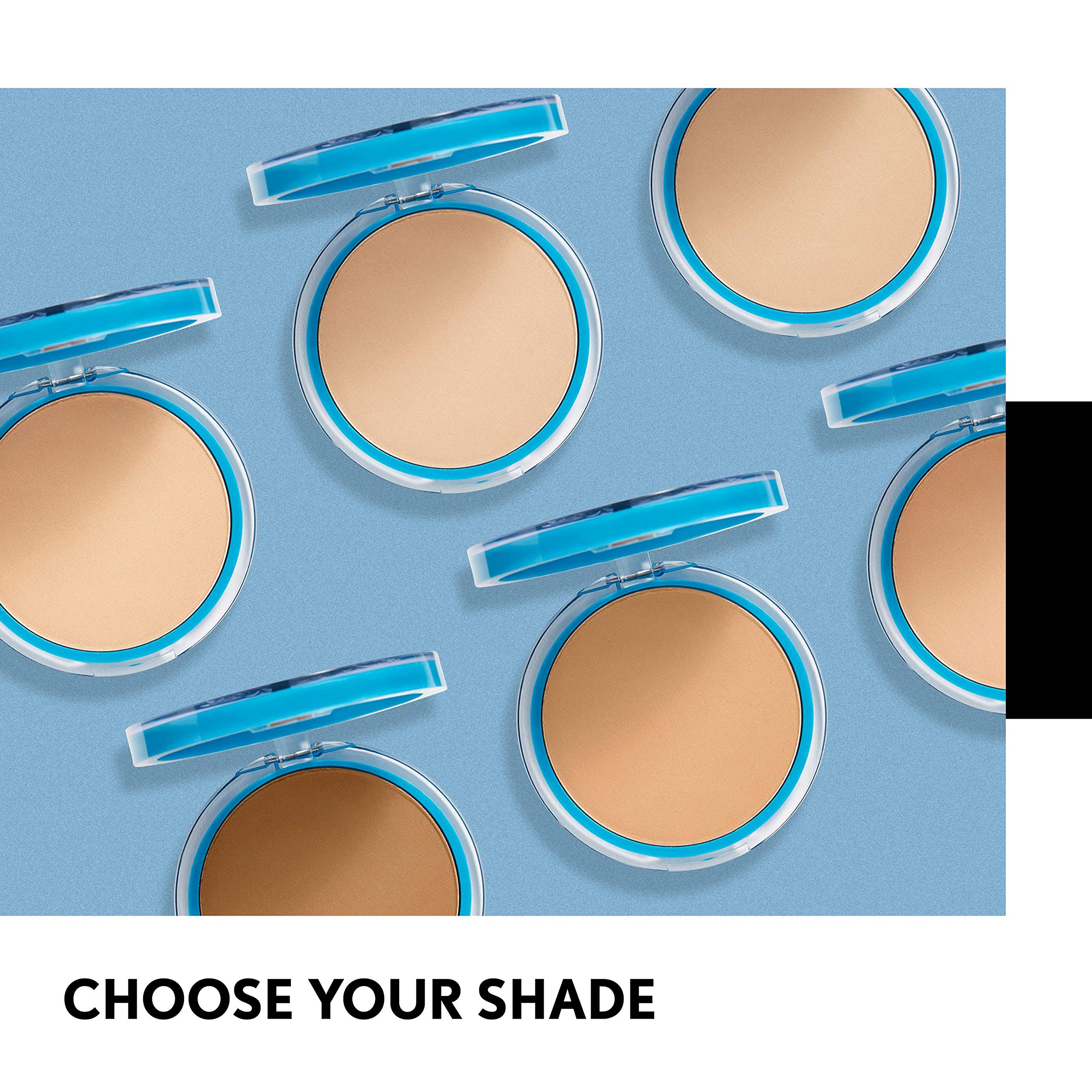 COVERGIRL compact open with mirror for easy on-the-go touch-ups