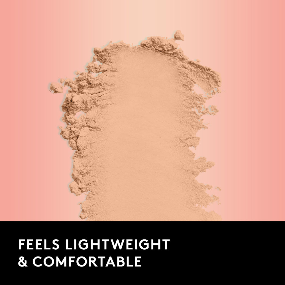 COVERGIRL compact open with applicator ready for touch-ups and on-the-go convenience benefit