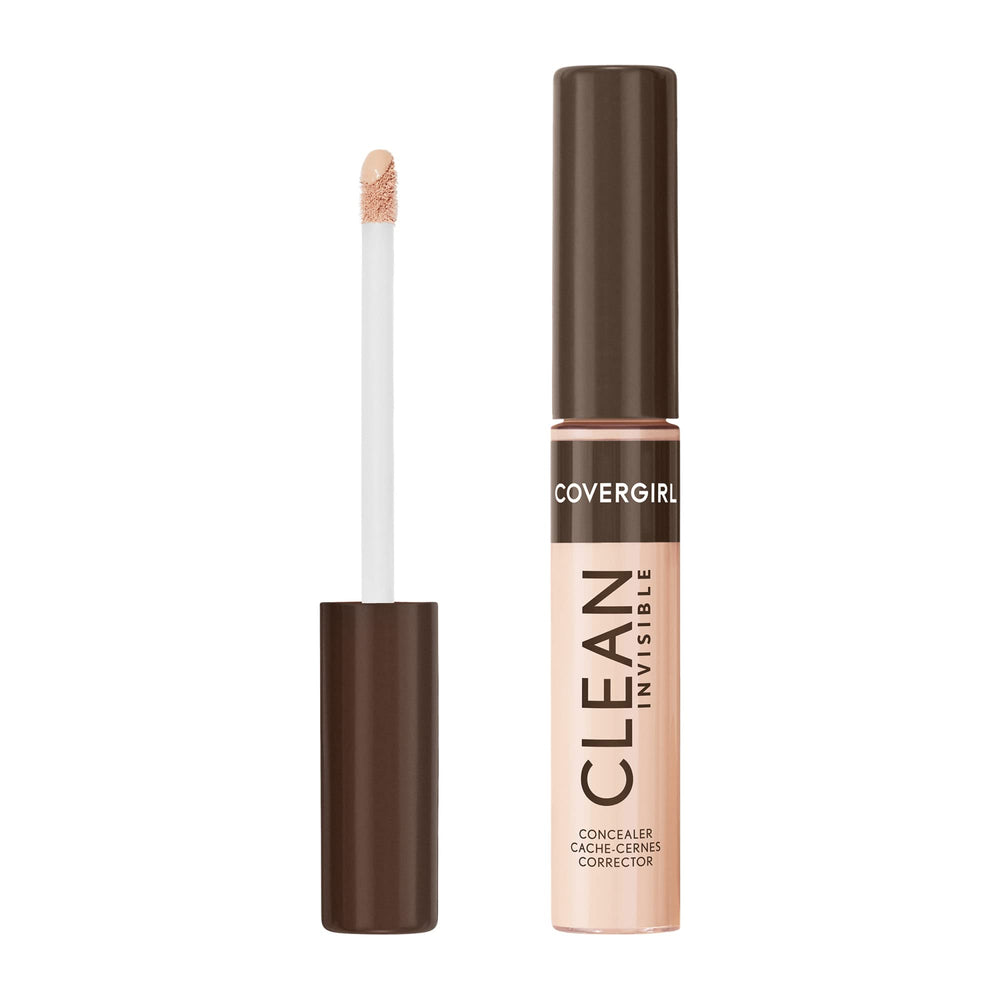 COVERGIRL concealer front packaging showing shade Porcelain 101 benefit natural finish