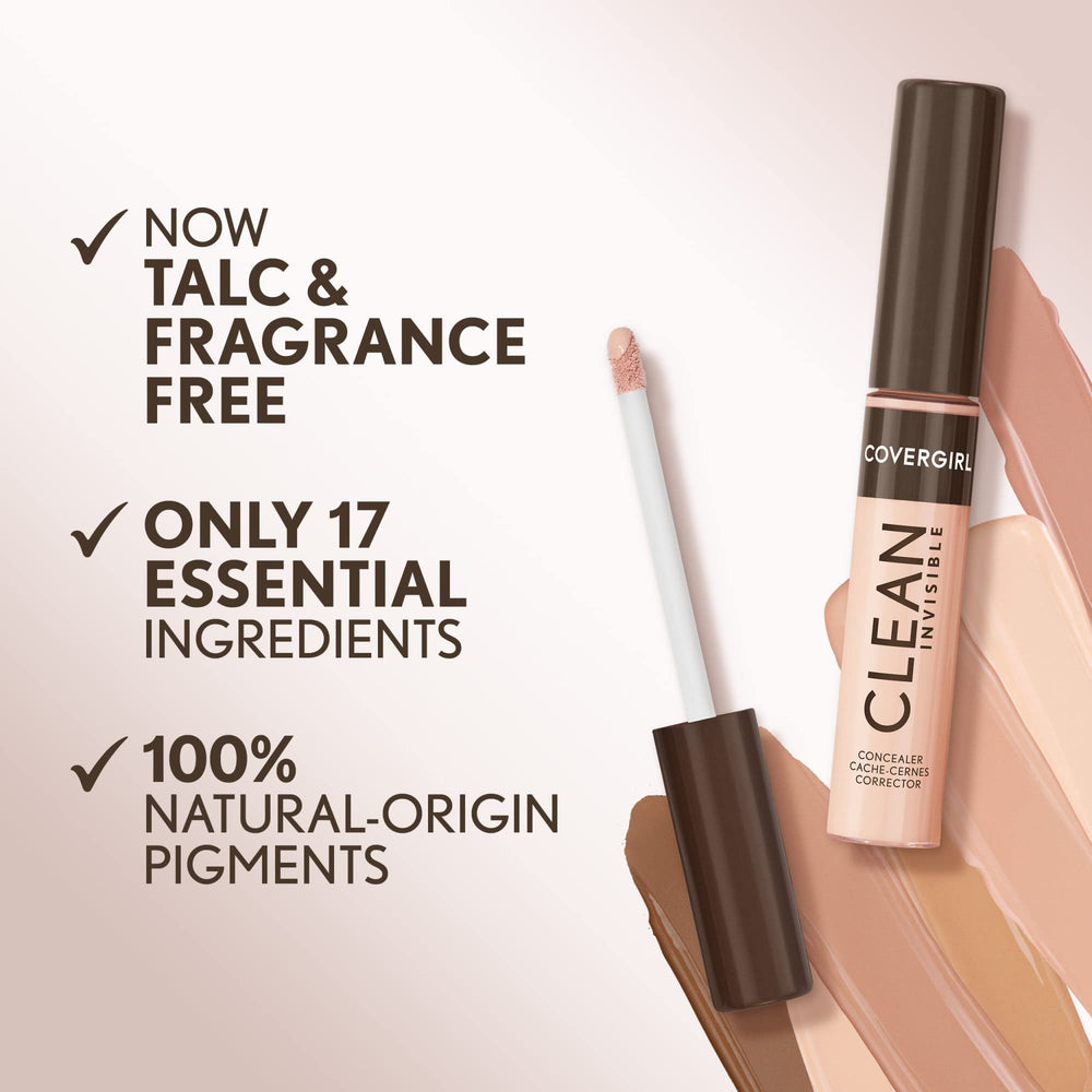COVERGIRL concealer lifestyle application model applying under eye for quick fresh look benefit