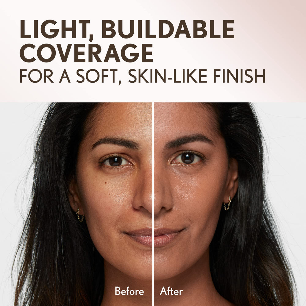 COVERGIRL swatches on skin demonstrate blendable, buildable coverage