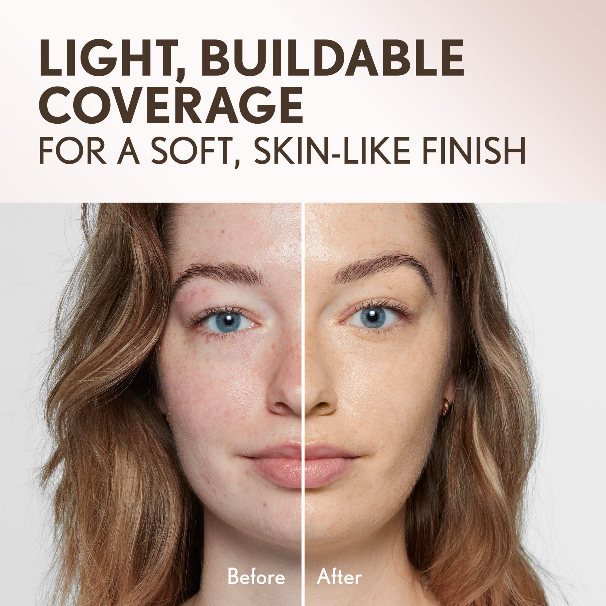 COVERGIRL concealer texture swatch on hand demonstrating hydrating creamy blendability