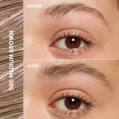 COVERGIRL cone-shaped brush close-up for precise application and feathered strokes