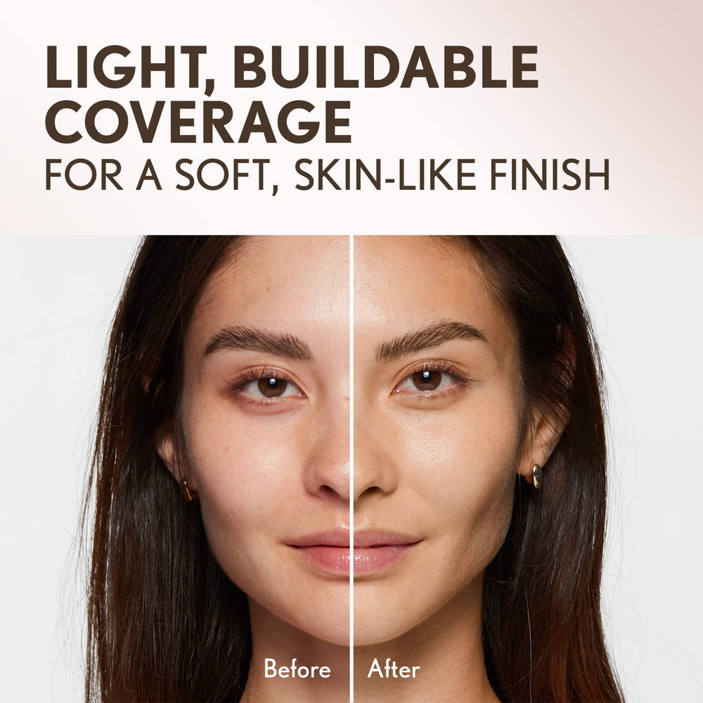 COVERGIRL creamy texture swatch demonstrating hydrating, blendable finish