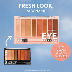 COVERGIRL Desert Heat swatches on skin demonstrating bold payoff and blendability
