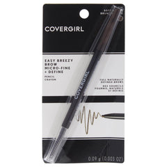 COVERGIRL pencil front view showing slim retractable tip for precise shaping