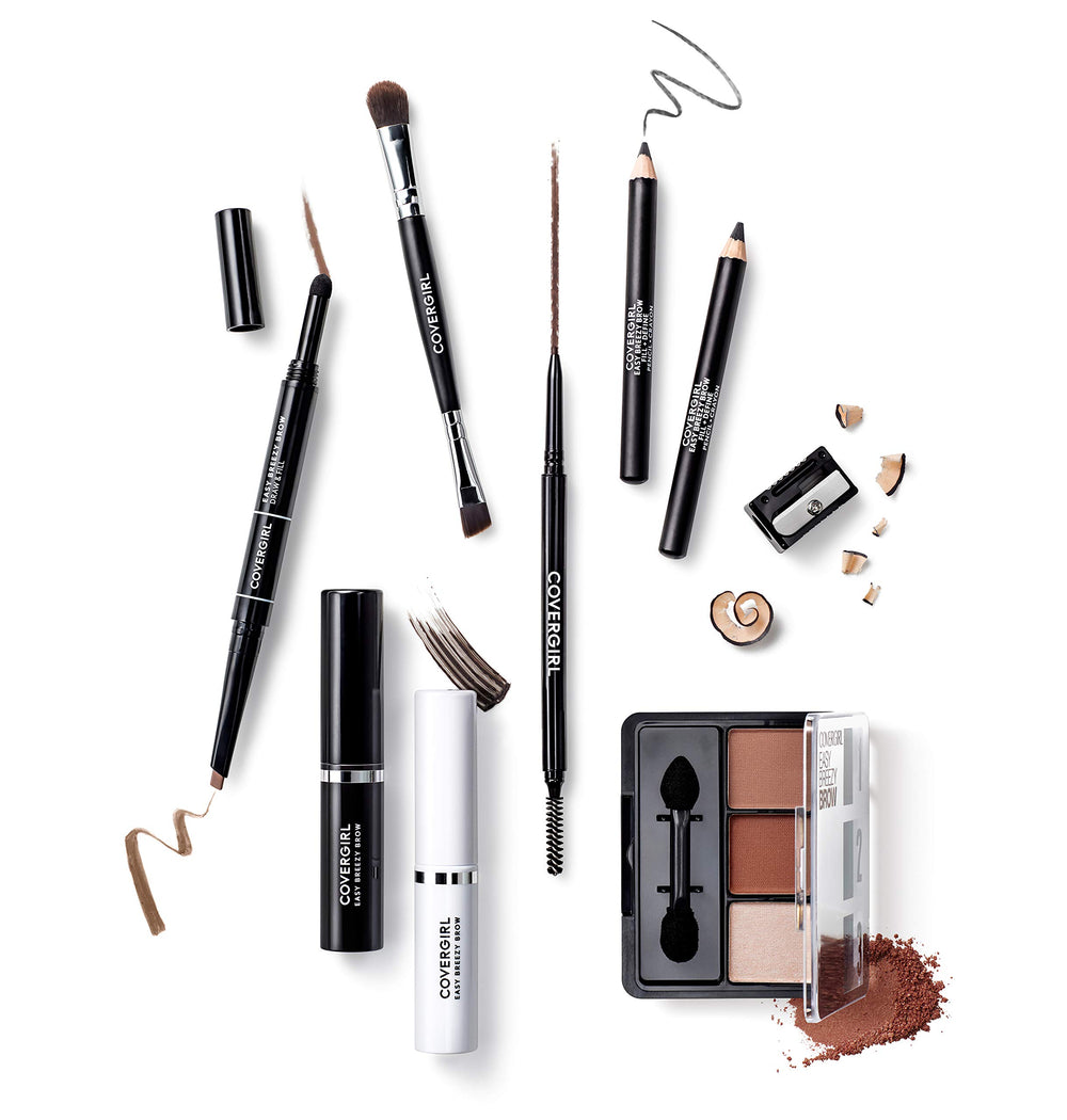 COVERGIRL on vanity in lifestyle scene for effortless daily grooming