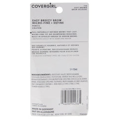COVERGIRL spoolie and micro‑fine tip closeup for seamless blending benefit