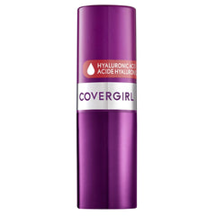 COVERGIRL close-up of the lipstick bullet showing smooth formula and easy one-swipe application benefit