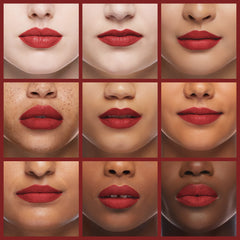 COVERGIRL applied on model lips in natural light showing hydrating finish and everyday wearability