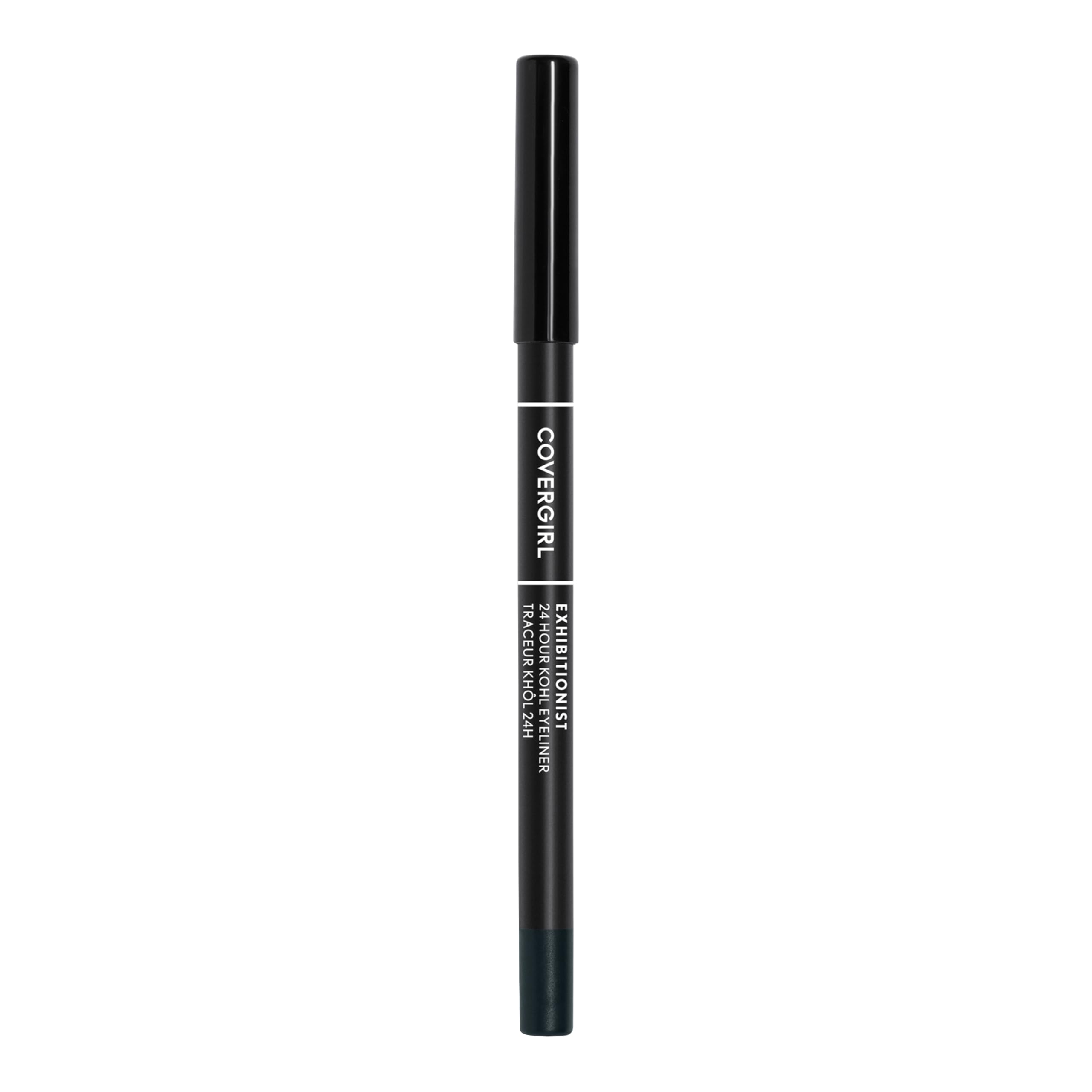 COVERGIRL Exhibitionist front view showing sleek pencil and branding, precision benefit